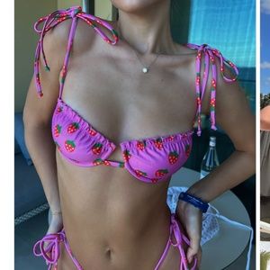 Strawberry milk mob top